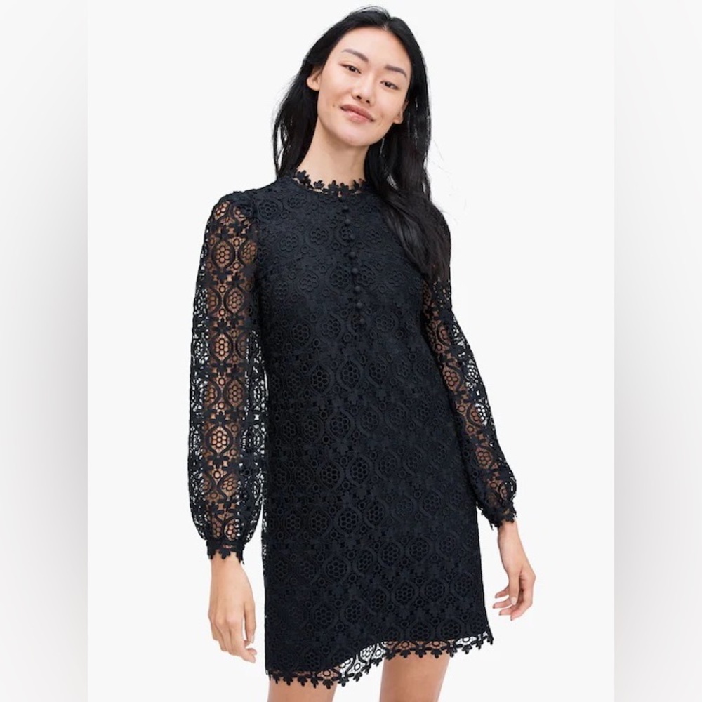 Kate Spade Black Lace Dress